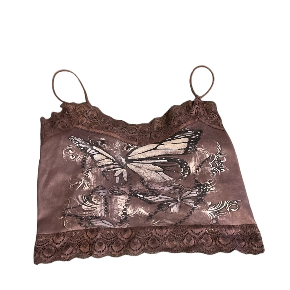 Y2K butterfly top